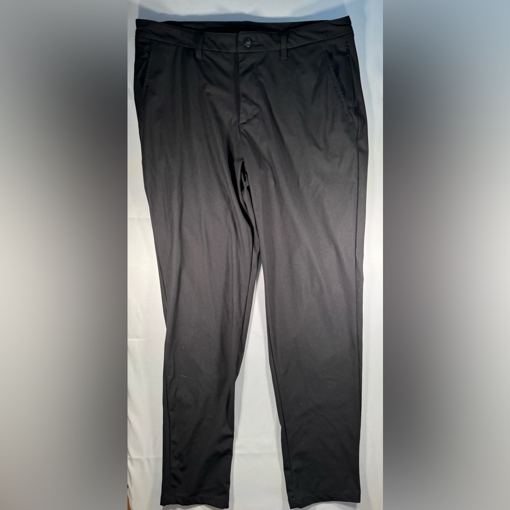 Reebok Men's Black Athletic Dress Pants
